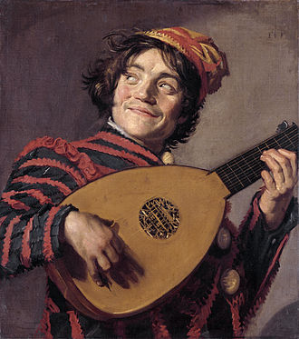 Franz Hals "Il suonatore di liuto" 1623
