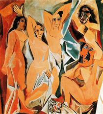 Picasso "Le Madamoiselles d'avignon" 1907