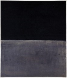 Rothko, Untitled (Black on grey, 1970)