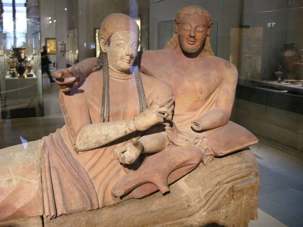 Sarcofago degli Sposi, Parigi Louvre